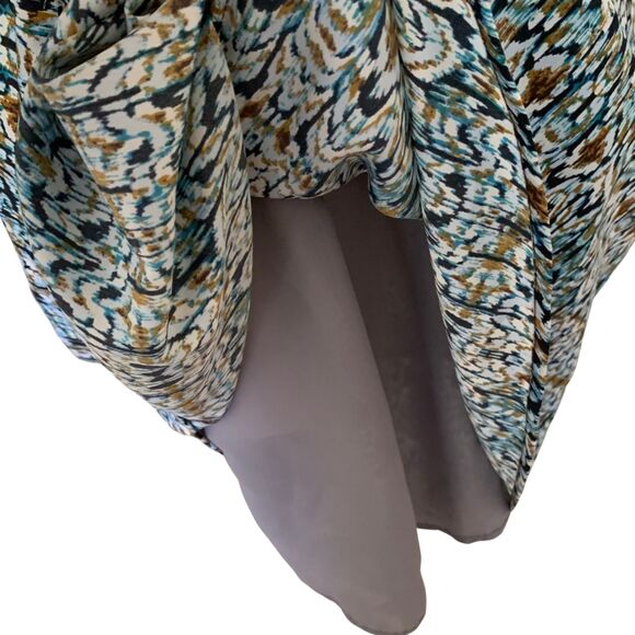 Charlie Jade Lightweight Flowy Knee Length Tulip Dress Sleeveless Size SP - Picture 8 of 9